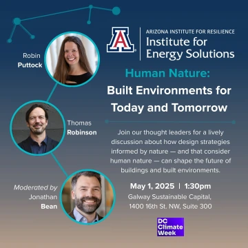 Human Nature: Built Environments for Today and Tomorrow